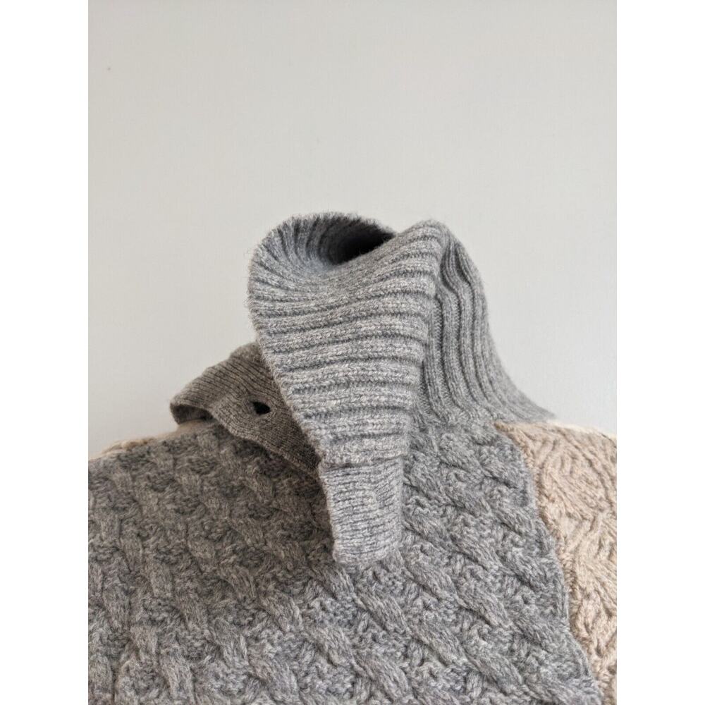 Sundance Size Medium Lambswool Patchwork Saco Swe… - image 8